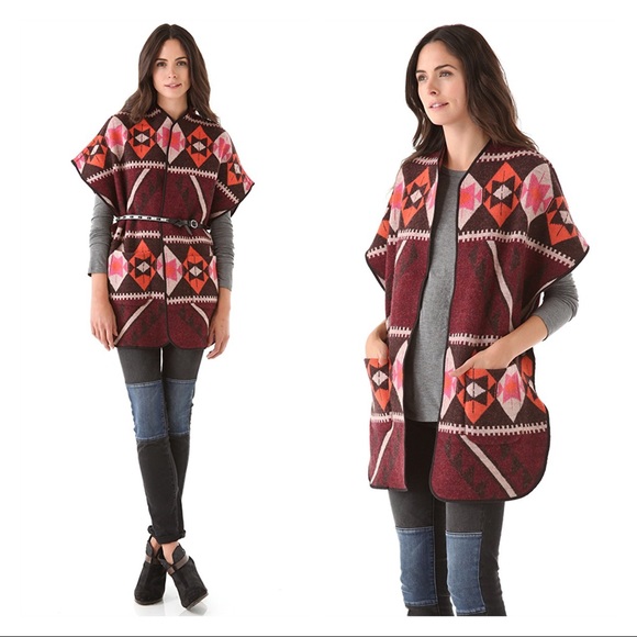 Scotch & Soda Jackets & Blazers - Maison Scotch Knit Poncho Vest